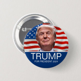 Trump für Präsident 2024 Button