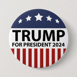 Trump für Präsident 2024 Button
