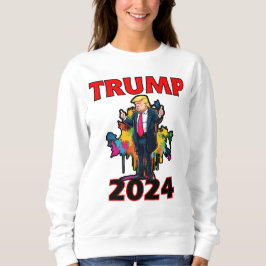 Trump für Präsident 2024, Make America Great v1 Sweatshirt