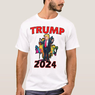 Trump für Präsident 2024, Make America Great v1 T-Shirt