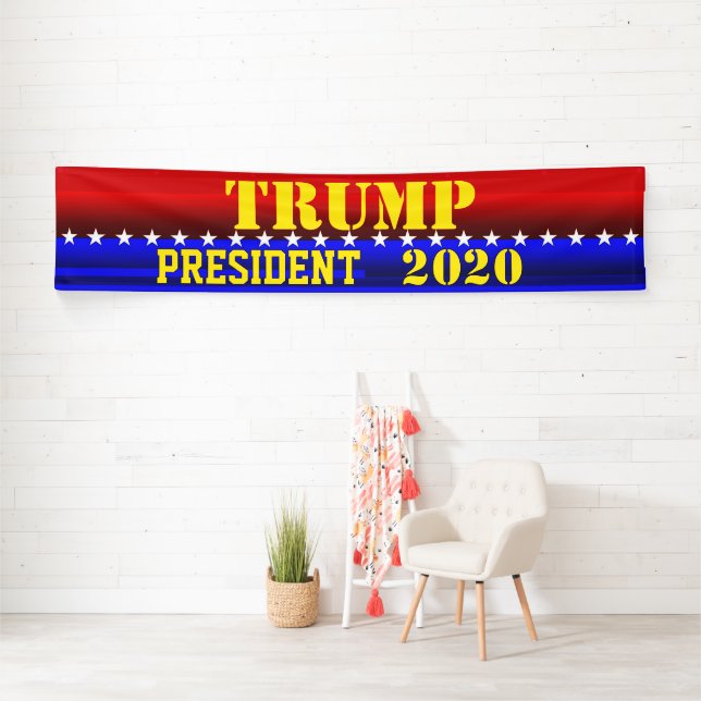 TRUMP FÜR PRÄSIDENT BANNER (Insitu)