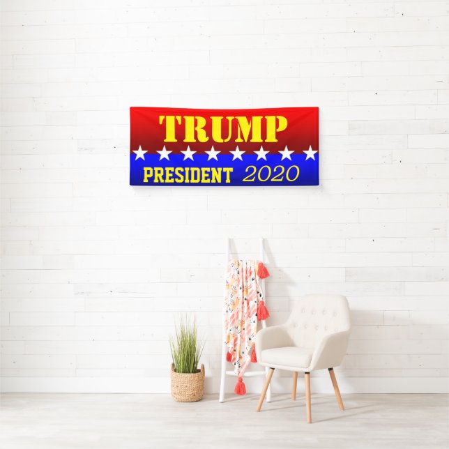 TRUMP FÜR PRÄSIDENT BANNER (Insitu)