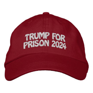 TRUMP FÜR PRISON 2024 BESTICKTE BASEBALLKAPPE