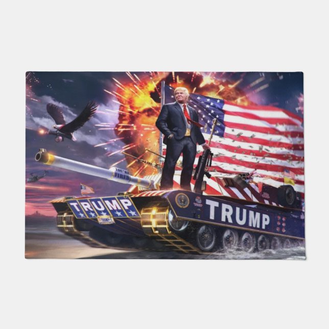 TRUMP FUßMATTE (Vorderseite)