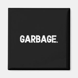 Trump Garbage 2024 Funny 45 47 Trump Unterstützer  Magnet