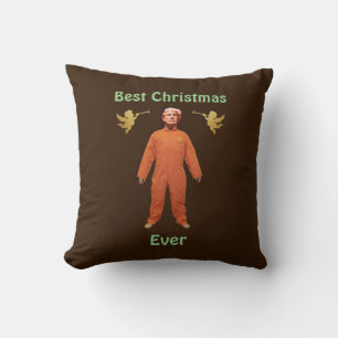 Trump Gefangener Throw Pillow Kissen
