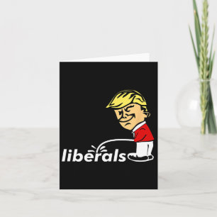 Trump gegen den Liberalen Donald Trump knüppelt vo Karte