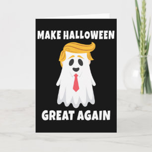 Trump-Geist. Make Halloween Great Again-Feier Karte