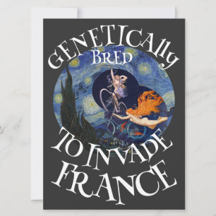 Trump genetisch gezüchtet Invasion Frankreich Holl Einladung