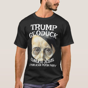 Trump Geoduck Eunuch Jesus Republikaner Pee Partei T-Shirt