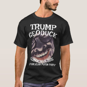 Trump Geoduck Eunuch Jesus Republikanisches Pee-Pa T-Shirt