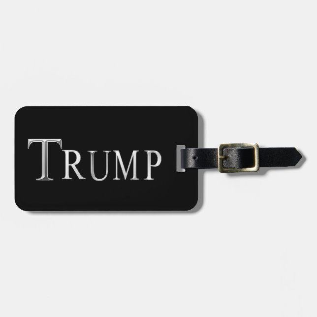 TRUMP GEPÄCKANHÄNGER (Vorderseite horizontal)