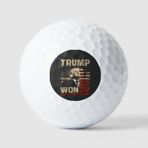Trump gewann 2024 Beste Rendite in der Geschichte Golfball