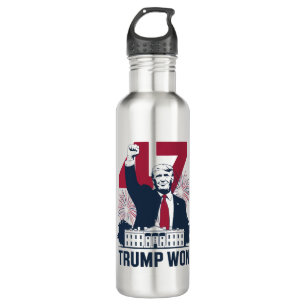 Trump gewann 2024 erneut den 47. edelstahlflasche
