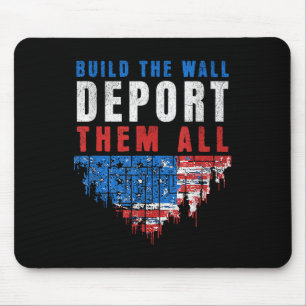 Trump gewann den Bau der Mauer, um sie alle 2024 z Mousepad