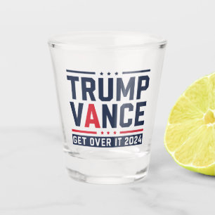 Trump gewann die Präsidentschaftswahl 2024 Präside Schnapsglas
