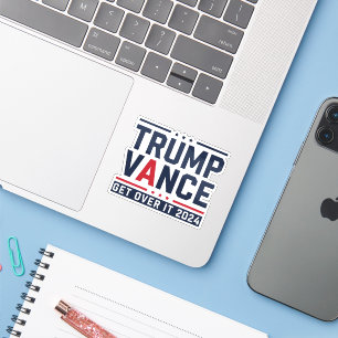 Trump gewann die Wahl 2024 Präsident Trump Vance Aufkleber
