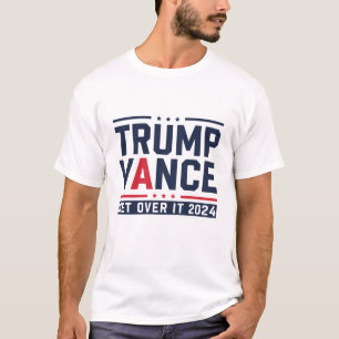 Trump gewann die Wahl 2024 Präsident Trump Vance T-Shirt