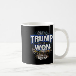 Trump gewann Trump-Sieg 2025 Wahlfeier Kaffeetasse