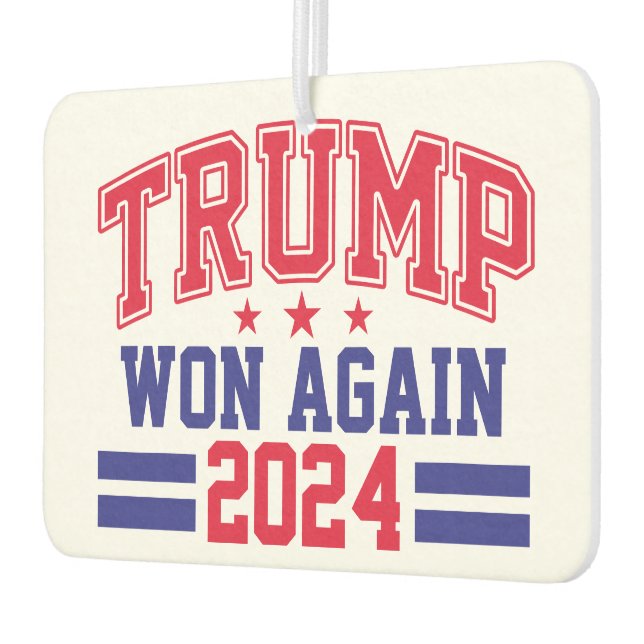 Trump gewann wieder 2024 autolufterfrischer (Links)