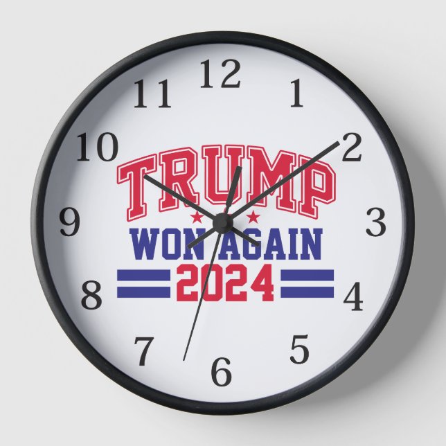 Trump gewann wieder 2024 uhr (Vorderseite)