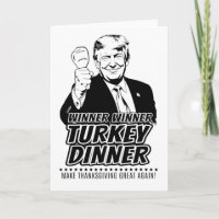 Trump Gewinner Lustiger Gewinner Truthahn Abendess