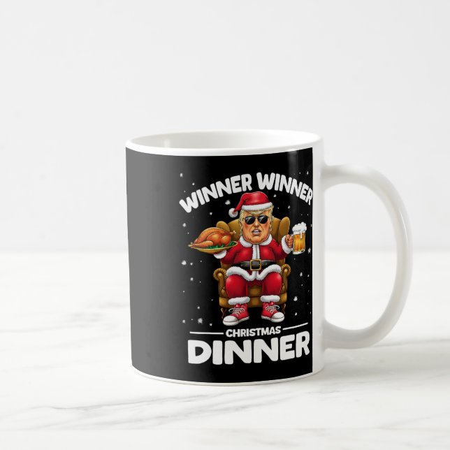 Trump Gewinner Türkei Abendessen Funny Trump Chri Kaffeetasse (Rechts)