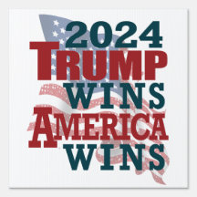 Trump gewinnt 2024 - Amerika gewinnt