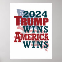 Trump gewinnt 2024 - Amerika gewinnt