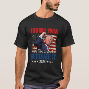 Trump gewinnt 2024 Donald Trump 47. Presi T-Shirt