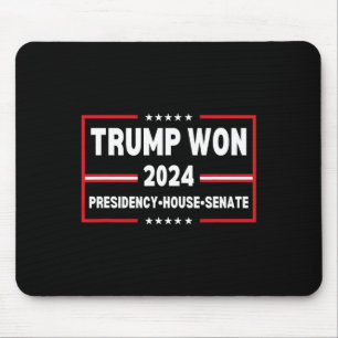 Trump gewinnt 2024 Präsidentschaft Senatskammer Me Mousepad