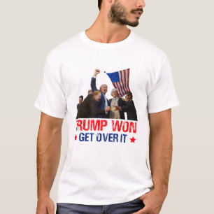 Trump gewinnt 2024 über den 47. US-Präsidenten T-Shirt