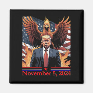 Trump gewinnt 2025 Pcute Snix Niedlich aus dem Jah Magnet
