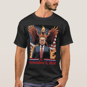 Trump gewinnt 2025 Pcute Snix Niedlich aus dem Jah T-Shirt