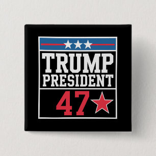 Trump gewinnt die Wahl 2024 Trump gewann 2024 Button