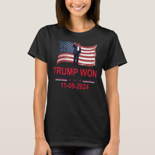 Trump gewinnt Wahl 2024 Trump gewinnt 2024 T-Shirt