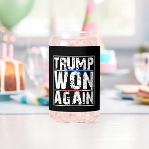 Trump gewinnt wieder dosenglas