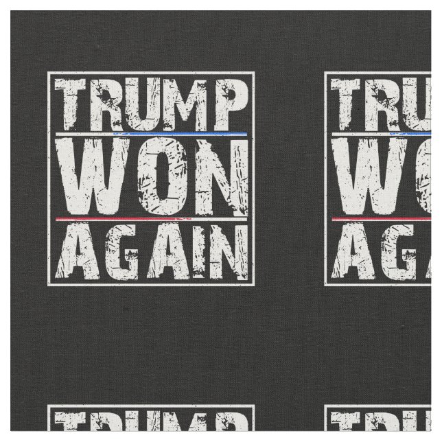 Trump gewinnt wieder stoff (Nahaufnahme)