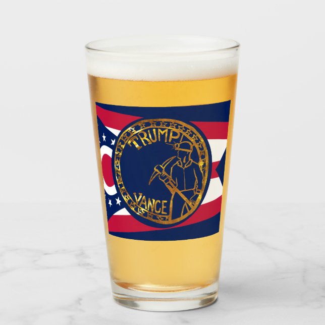 TRUMP GLAS (Vorne (Gefüllt))