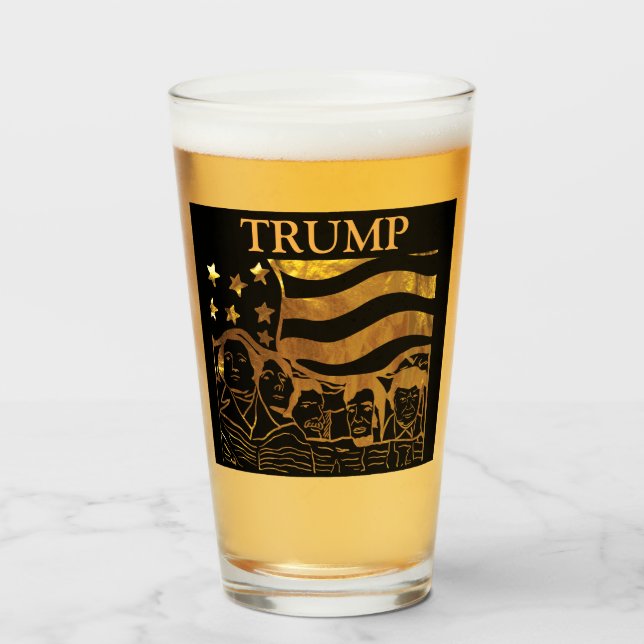 TRUMP GLAS (Vorne (Gefüllt))