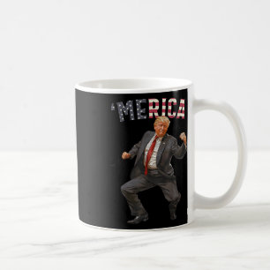 Trump glücklich am 4. Juli Trumps amerikanische Fl Kaffeetasse