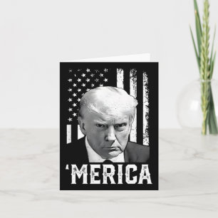 Trump glücklich am 4. Juli Trumps amerikanische Fl Karte