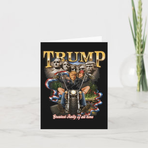 Trump Goat Daddys Zuhause Funny Trump Daddys kommt Karte