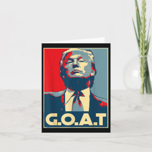 Trump Goat Middle Finger Election 2024 Republikane Karte