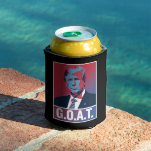 Trump GOAT Wahl 2024 Republikaner Vintage Dosenkühler