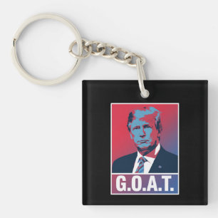 Trump GOAT Wahl 2024 Republikaner Vintage Schlüsselanhänger
