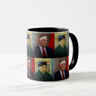 Trump Gogh-Tasse - Selbstverschuldete Wunden Tasse