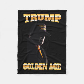 Trump Golden Age Silhouette Mega 45 47 Golden Kraw Fleecedecke
