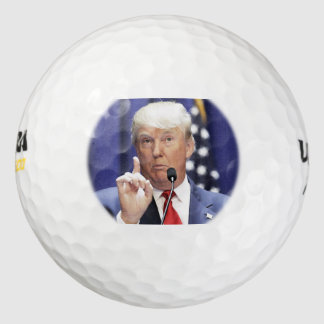 Trump Golf Balls (Trump Finger Up) Golfball