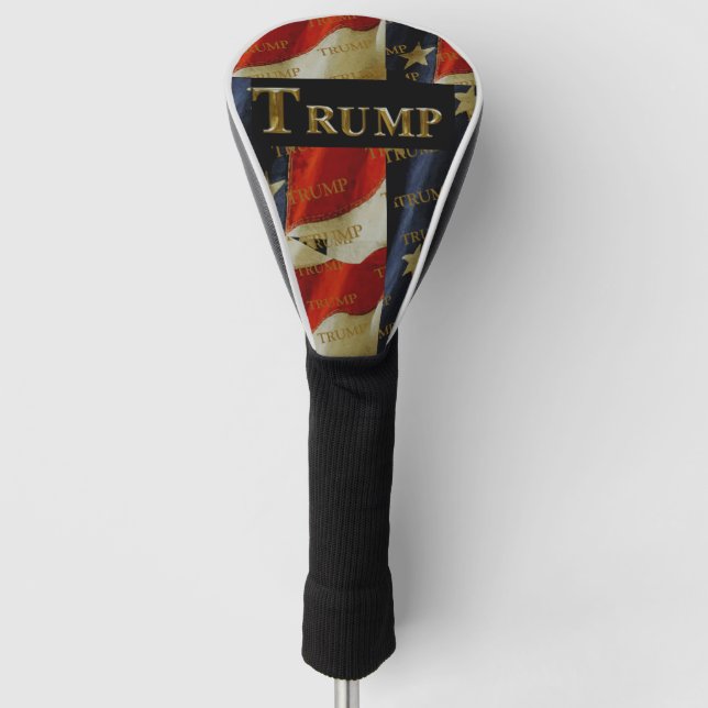 TRUMP GOLF HEADCOVER (Vorderseite)